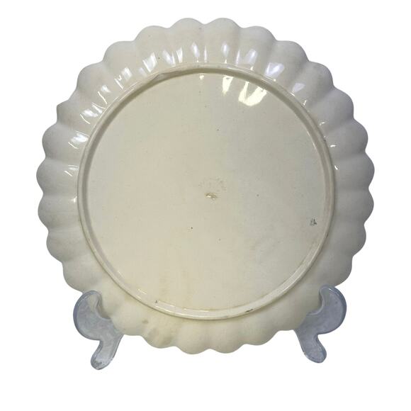 Copeland Spode Aesthetic Movement c. 1870-1890 Large Chelsea Bird 8 3/8" Plate - Picture 5 of 8